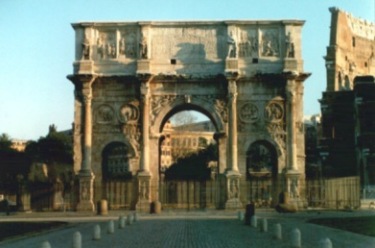 Arco di Costantino (Costantino's Roman arcade): foto D. Natale, 2000