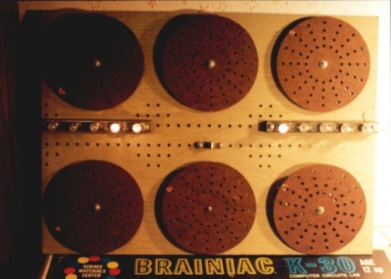 1959: Brainiac K-30 (logic machine for children)