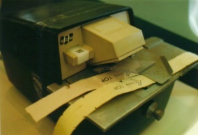 1965: tape reader SCM